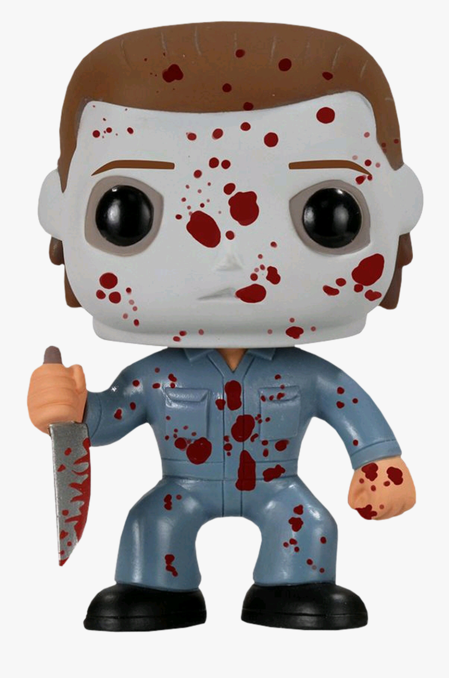 Michael Myers Blood Splatter Us Exclusive Pop Vinyl - Michael Myers Bloody Funko Pop, Transparent Clipart