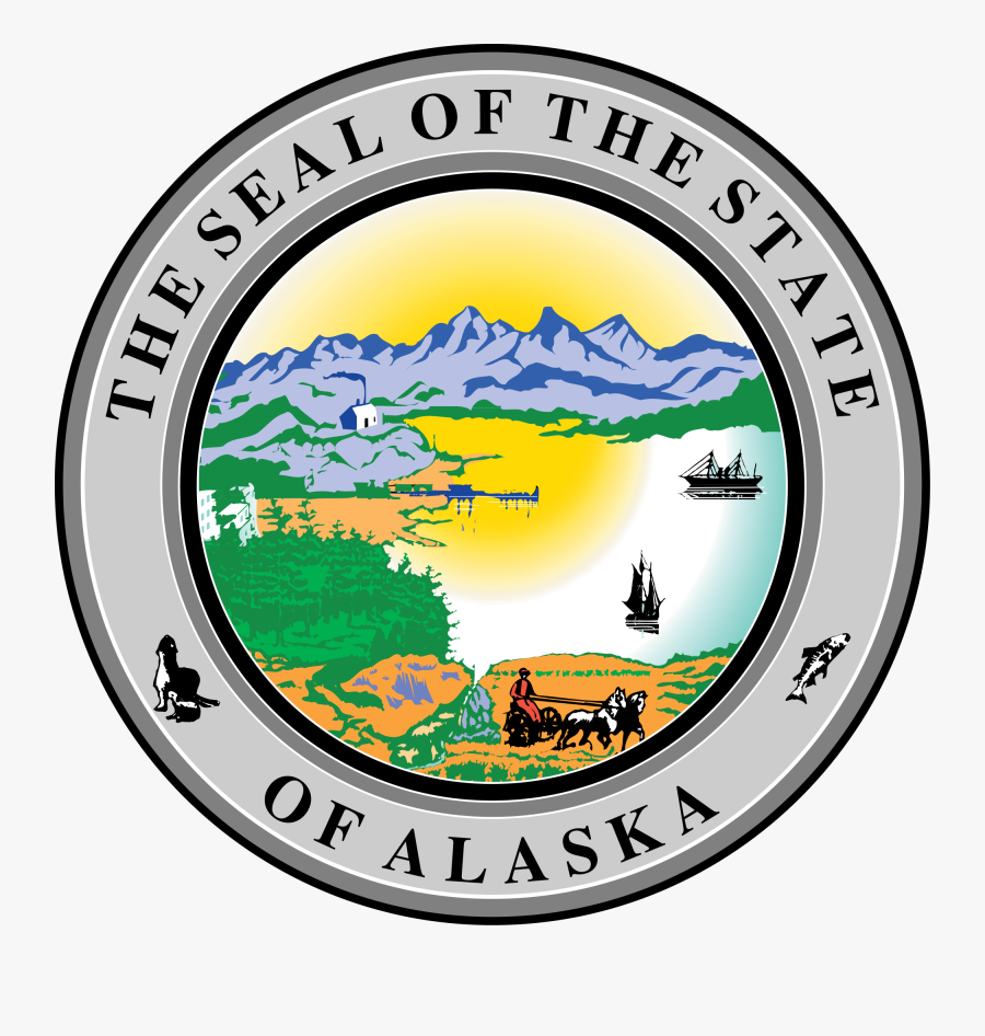 Alaska State Seal 2014, Transparent Clipart