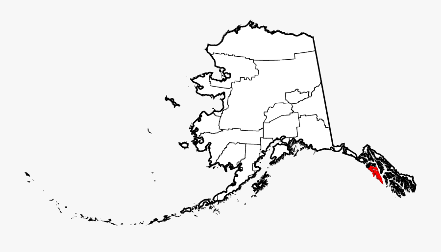 Clip Art Alaska Map Clipart - Kodiak Island Alaska Map, Transparent Clipart