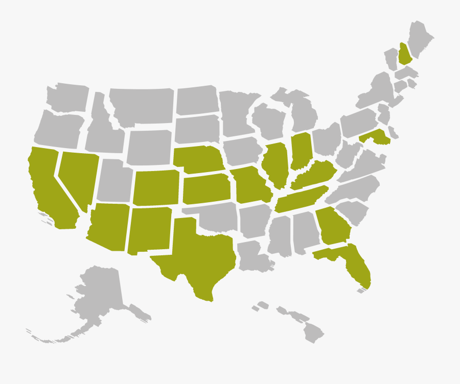 Tennessee Texas Alaska Computer Icons Clip Art - United States Map 3d, Transparent Clipart