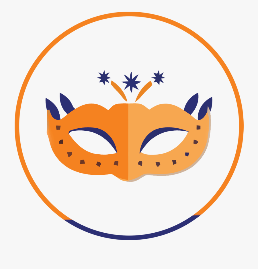Transparent Masquerade Mask Clipart Png - Italian Festival Mask Clipart, Transparent Clipart