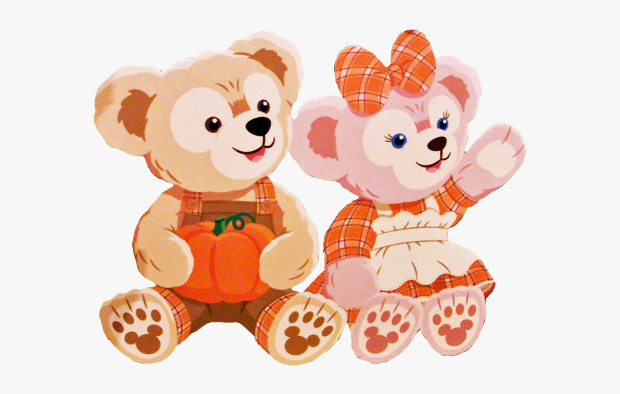 Pumpkin Teddy Bear Clipart - Cartoon Duffy The Disney Bear, Transparent Clipart