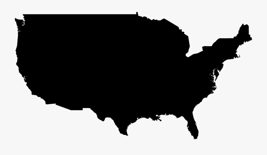 Alaska Silhouette Vector Map Clip Art - Us Silhouette, Transparent Clipart
