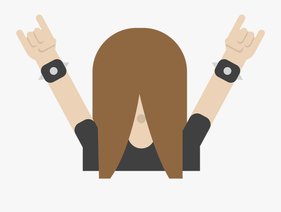 Rock N Roll Emoji - Finland's National Emoji, Transparent Clipart