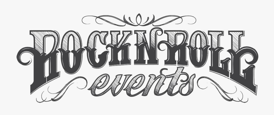 Clip Art Rock N Roll Fonts - Rock And Roll Over Logo, Transparent Clipart