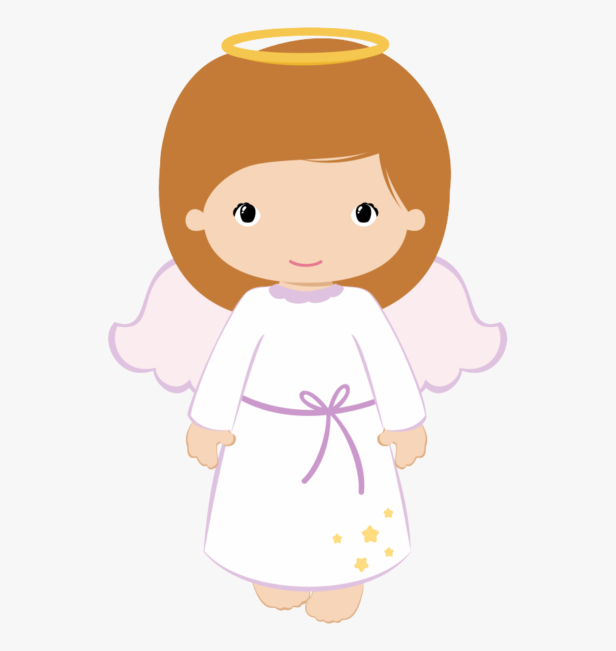 Clipart Christmas Angel - Angelitos Para Bautizo, Transparent Clipart