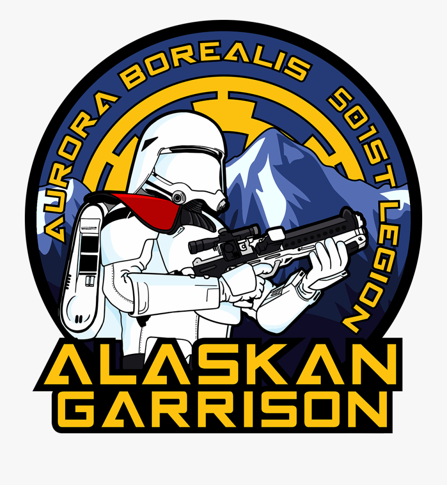 Star Wars Millennium Falcon Clipart - 501st Alaska Garrison, Transparent Clipart