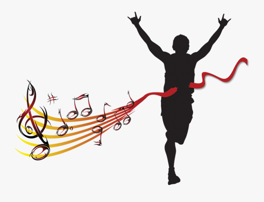 Run Clipart Roll Marathon - Crossing The Finish Line Clipart, Transparent Clipart