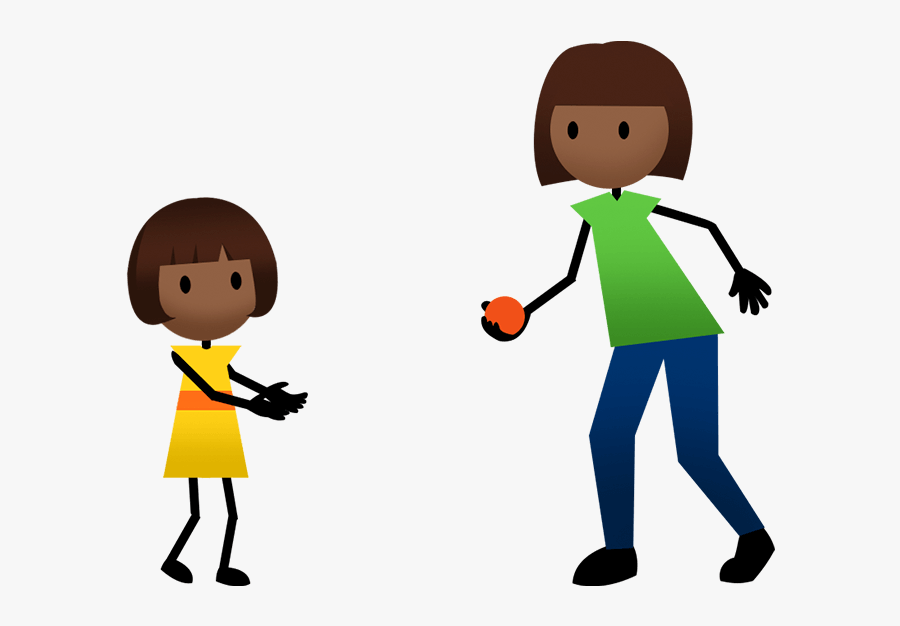 Catching A Tennis Ball, Transparent Clipart