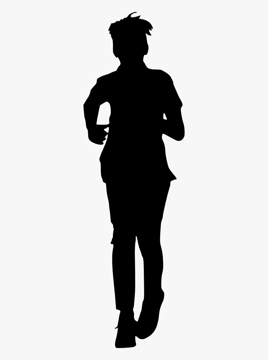 Silhouette Kid Transparent, Transparent Clipart