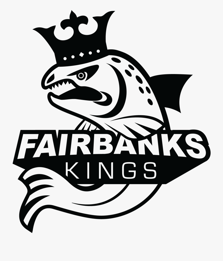 Fairbanks Kings Sports Logo And Branding Concept Black - Sports Logo Concept Transparent, Transparent Clipart
