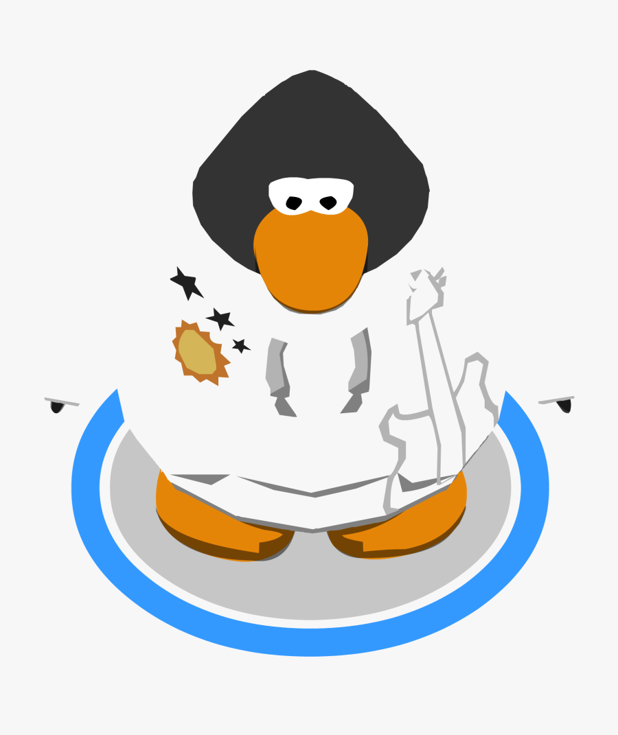 The Rock N - Club Penguin Black Penguin, Transparent Clipart