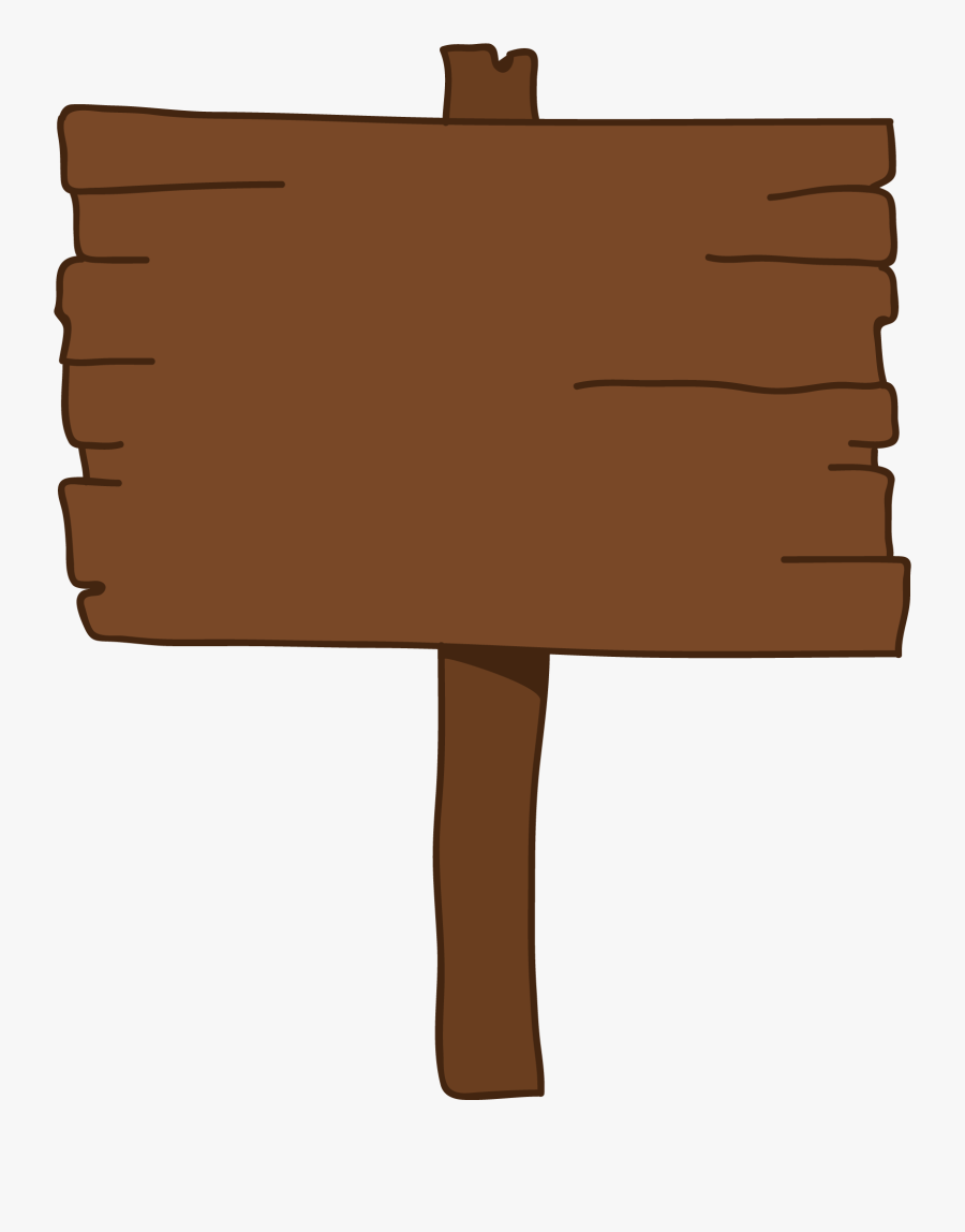 Free Halloween Cupcake Clipart - Cartoon Wood Signage Png, Transparent Clipart