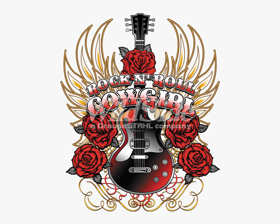Rock N Roll Cowgirl - Rock And Roll Cowgirl Logo Png, Transparent Clipart
