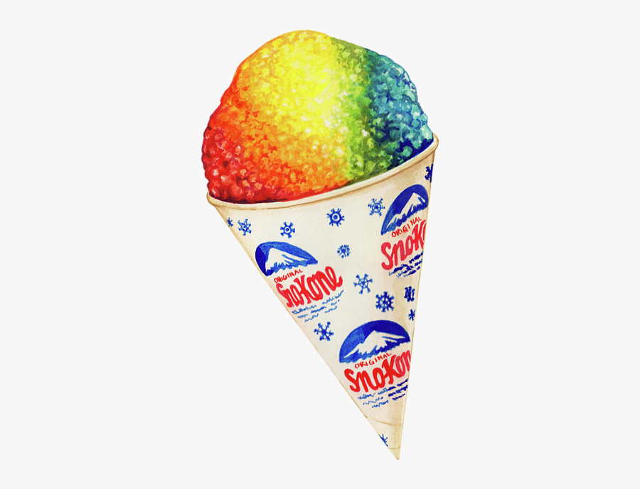 Snow Cone Png, Transparent Clipart