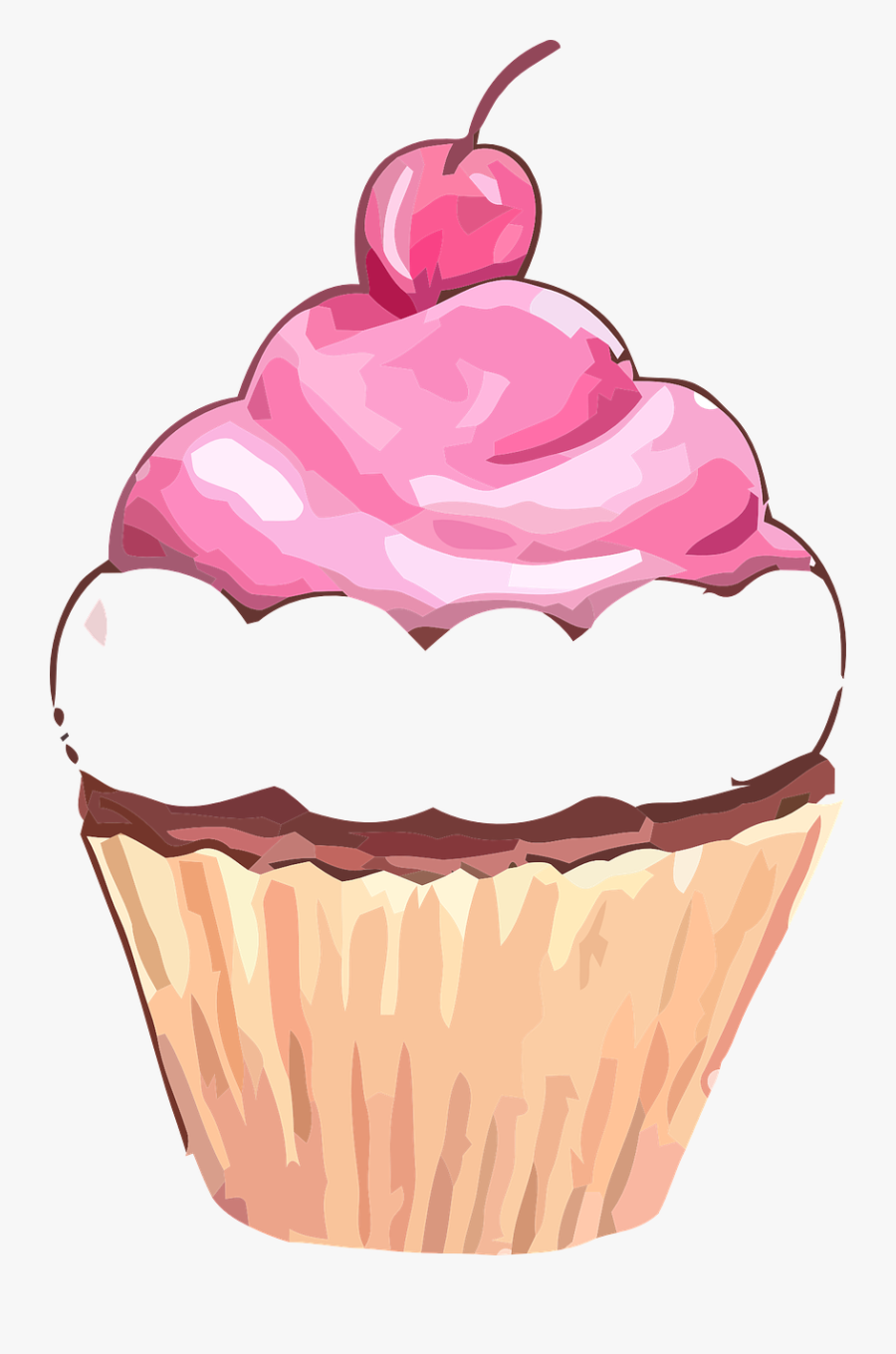 Cupcake Clipart - Sweet Treat Clip Art, Transparent Clipart