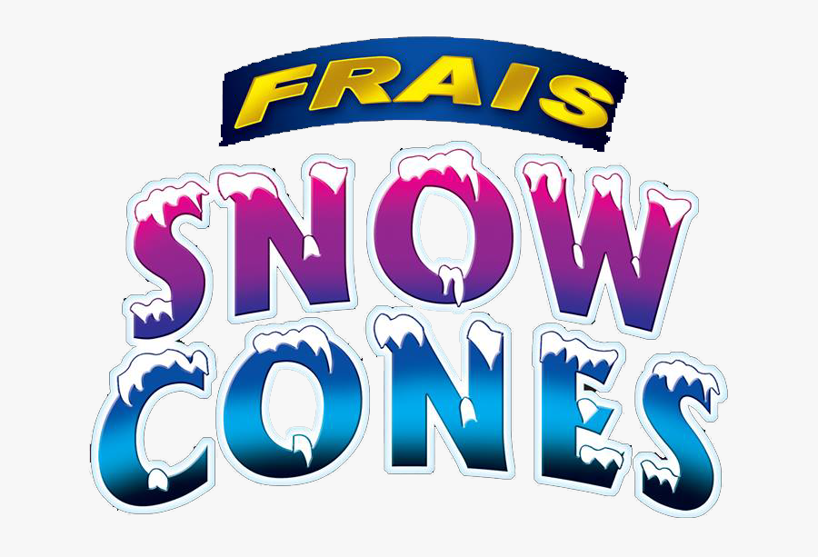 Frais Snow Cones Logo - Snow Cone Logo Transparent, Transparent Clipart