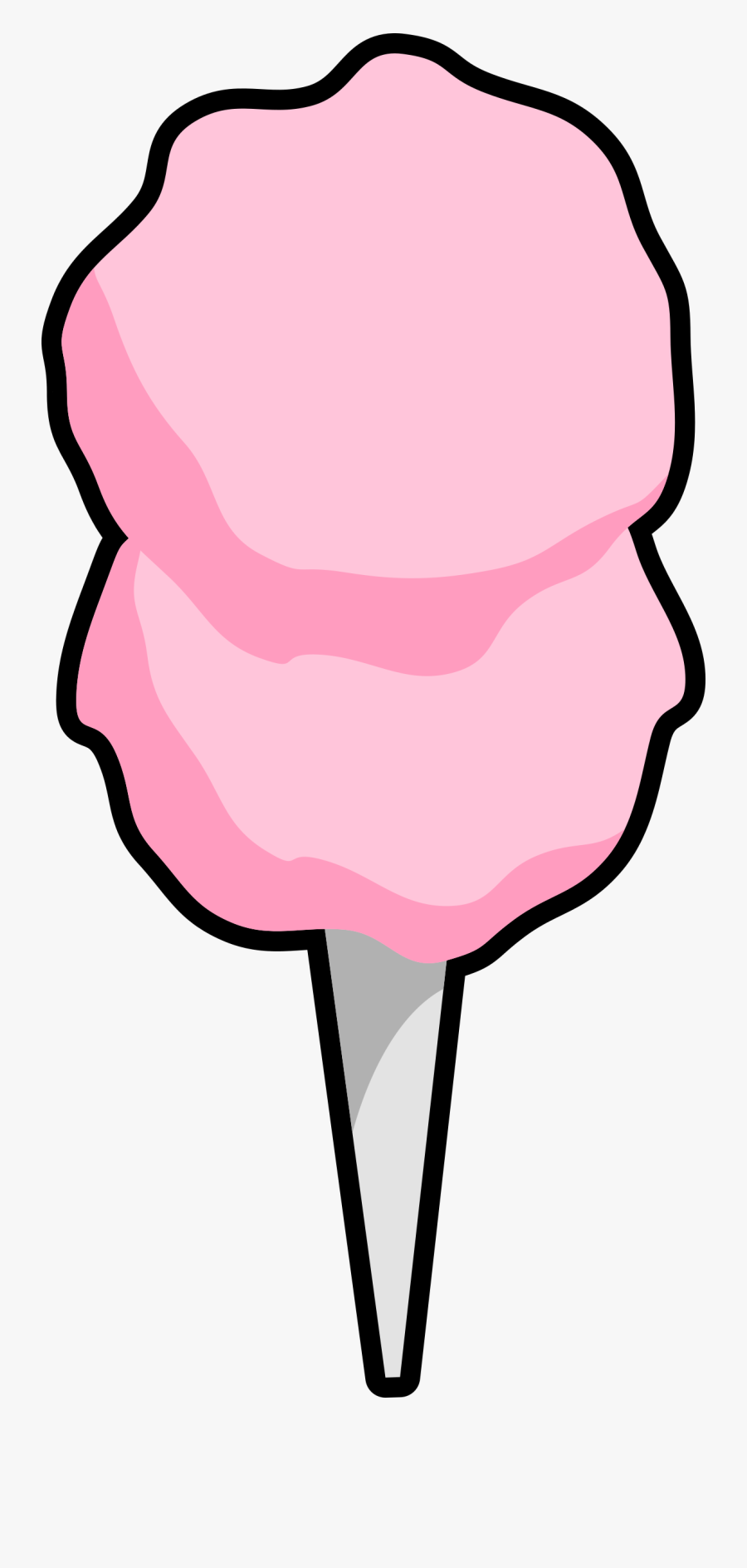 Cotton Candy Clip Art, Transparent Clipart