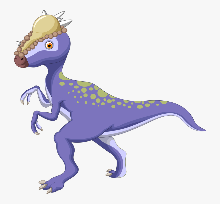 Png Clip Art - Pachycephalosaurus Cartoon, Transparent Clipart