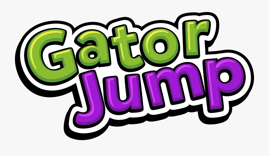 Gator Jump Logo - Graphic Design, Transparent Clipart