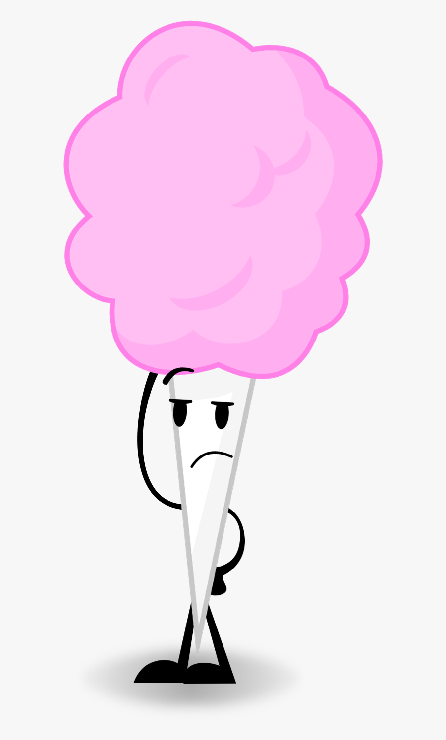 Cotton Candy Object Show, Transparent Clipart