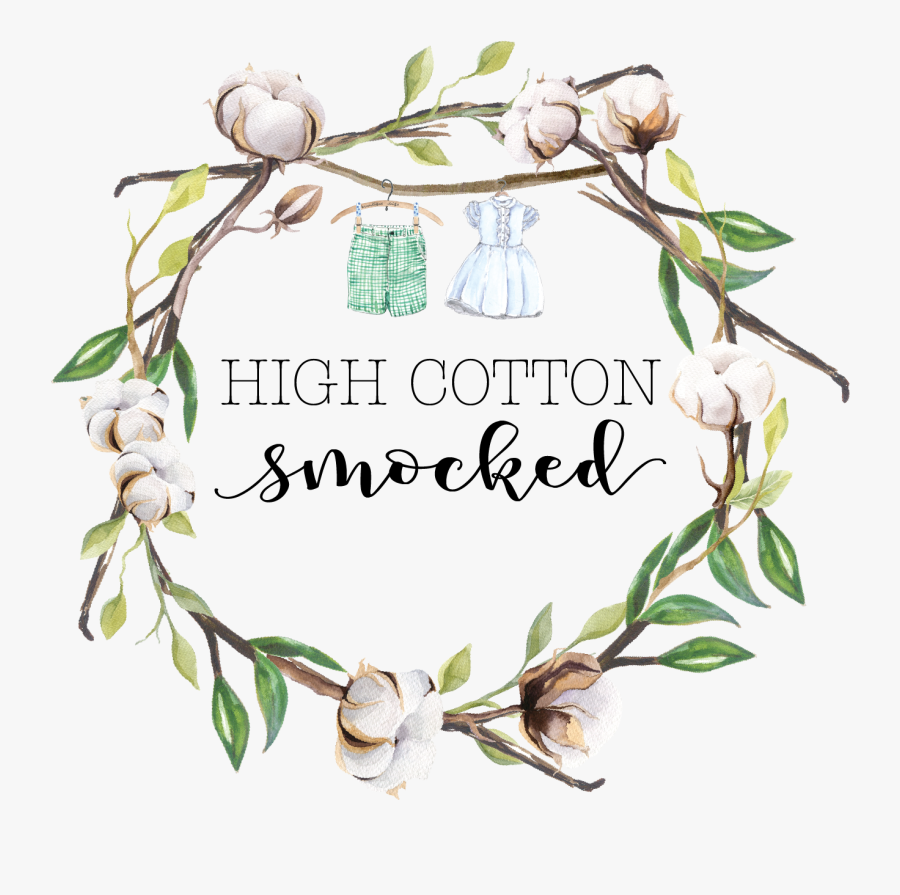 High Cotton Smocked - Illustration, Transparent Clipart
