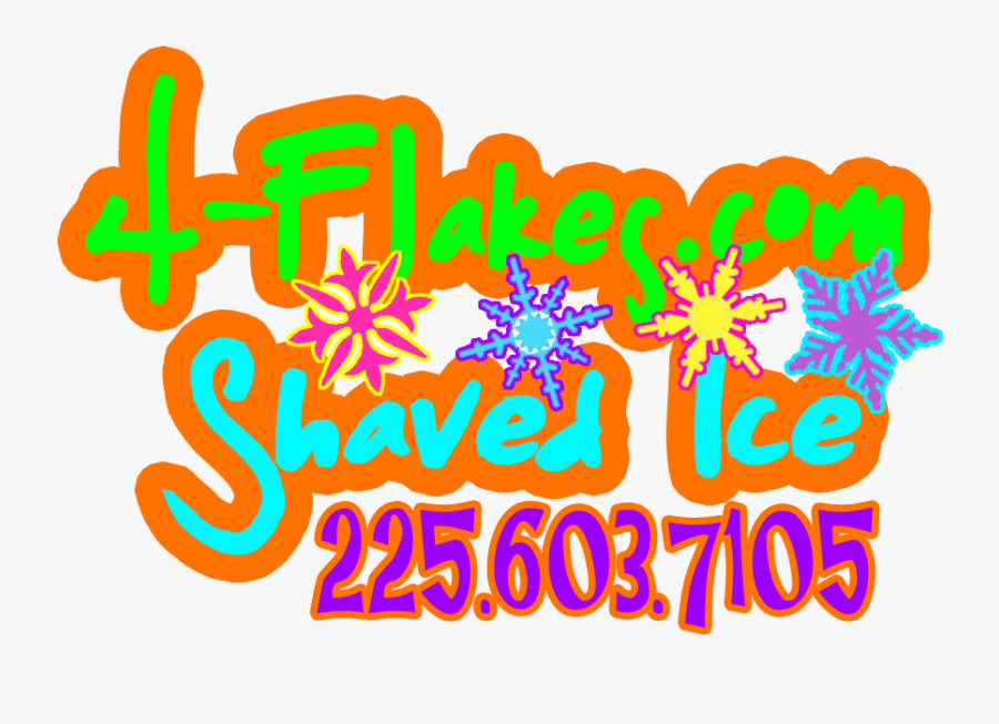 South Louisiana Sno Ball Shaved Ice Concession Rentals, Transparent Clipart