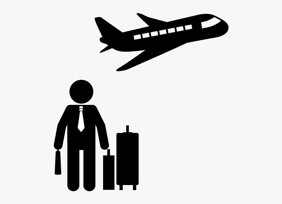 Wide-body Aircraft, Transparent Clipart