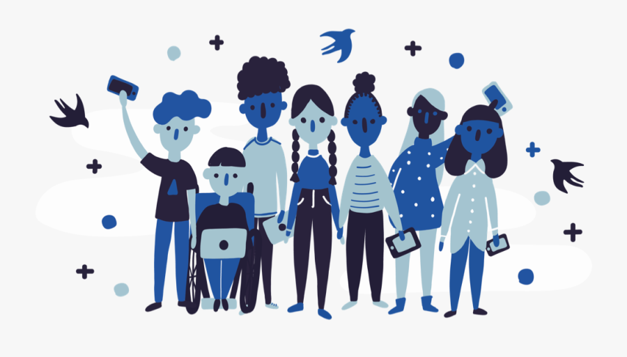 Ios Dev Jobs Crowd - Cartoon , Free Transparent Clipart - ClipartKey