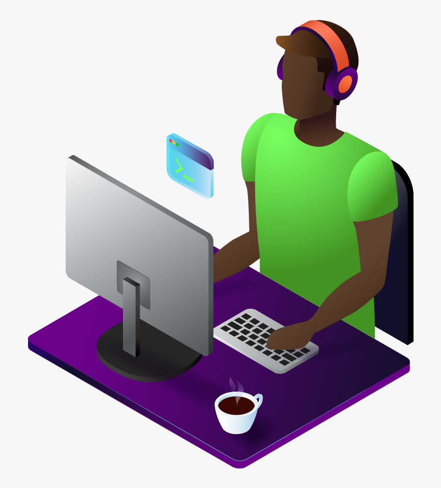 Java Developer, Transparent Clipart