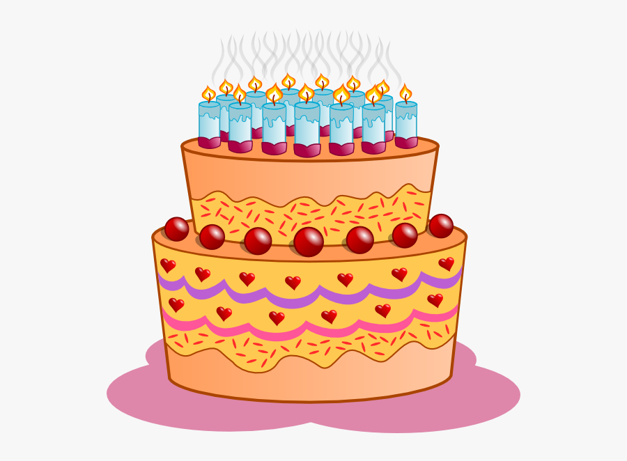 Birthday Cake Clip Art Free - Birthday Cake Clip Art, Transparent Clipart
