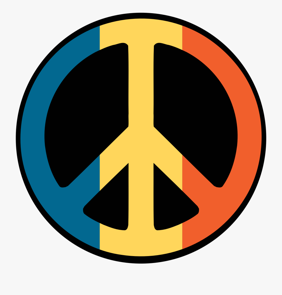 Peace Green Yellow Red, Transparent Clipart