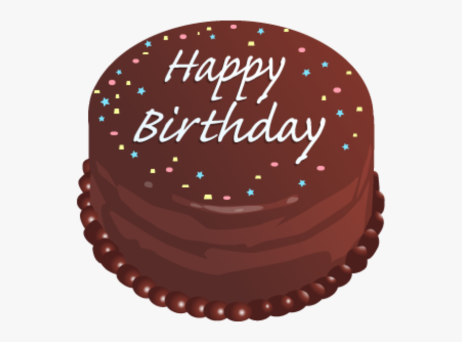 Transparent Happy Birthday Free Clipart - Birthday Cake Clip Art, Transparent Clipart