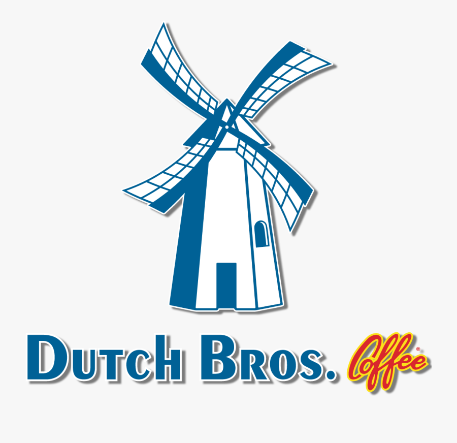 Windmill Dutch Bros Logo, Transparent Clipart