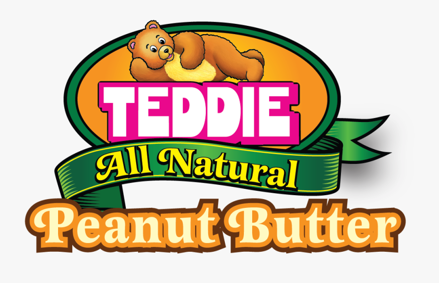 Teddie All Natural Peanut Butter Logo, Transparent Clipart