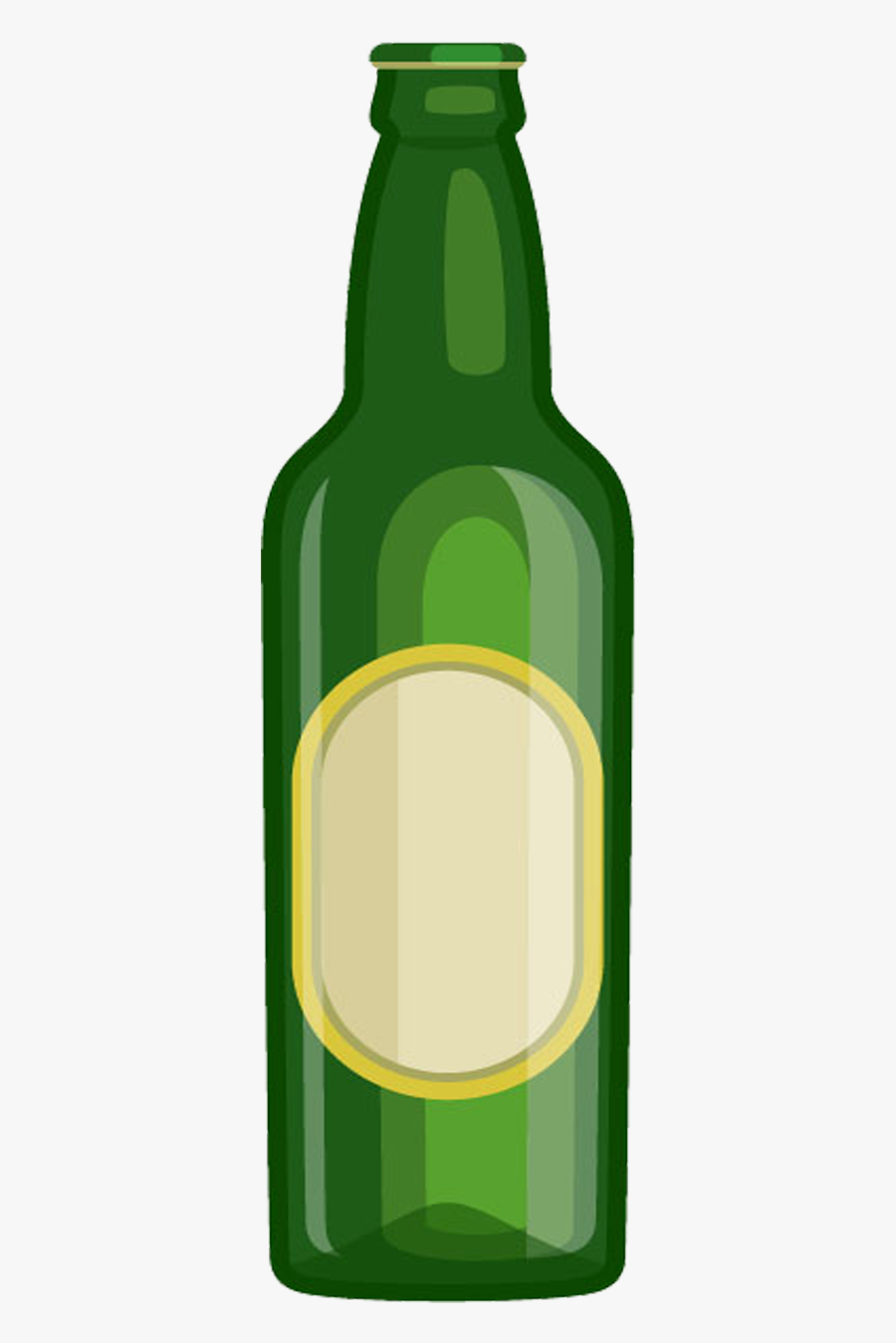 Graffiti Beer Bottle, Transparent Clipart