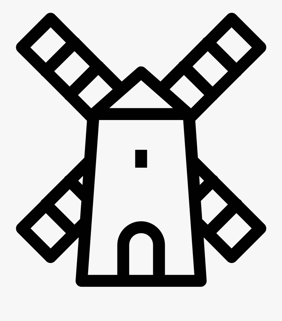 Image - Windmill Icon Png, Transparent Clipart