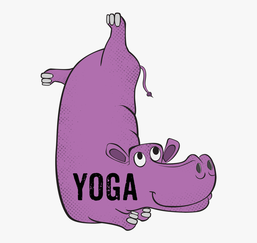 Picture - Purple Hippos, Transparent Clipart