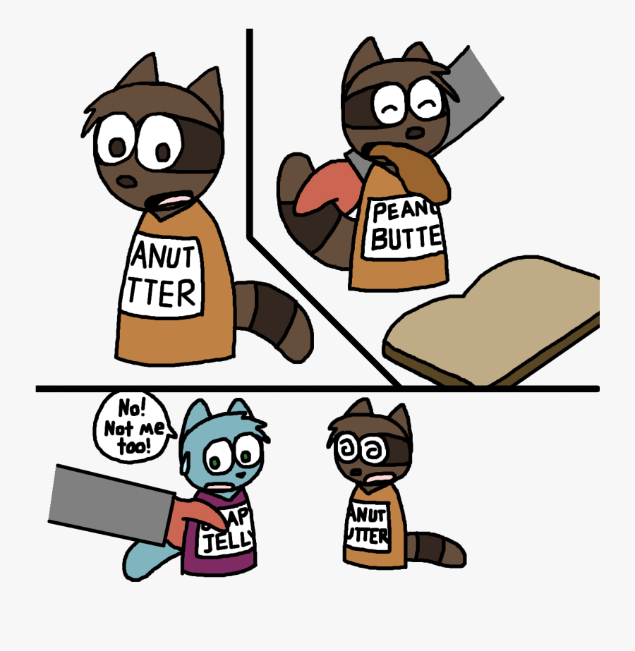 Peanut Butter Jar - Cartoon, Transparent Clipart