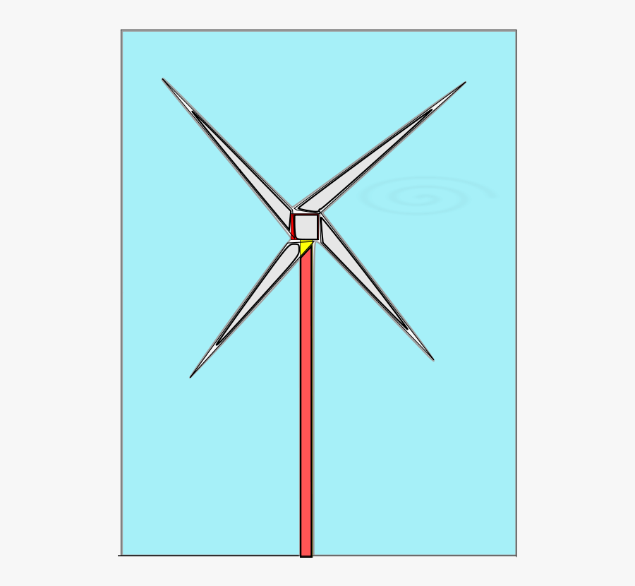 Windmill,angle,symmetry - Wind Turbine, Transparent Clipart