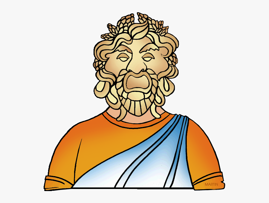 Greek Theater - Greek King, Transparent Clipart