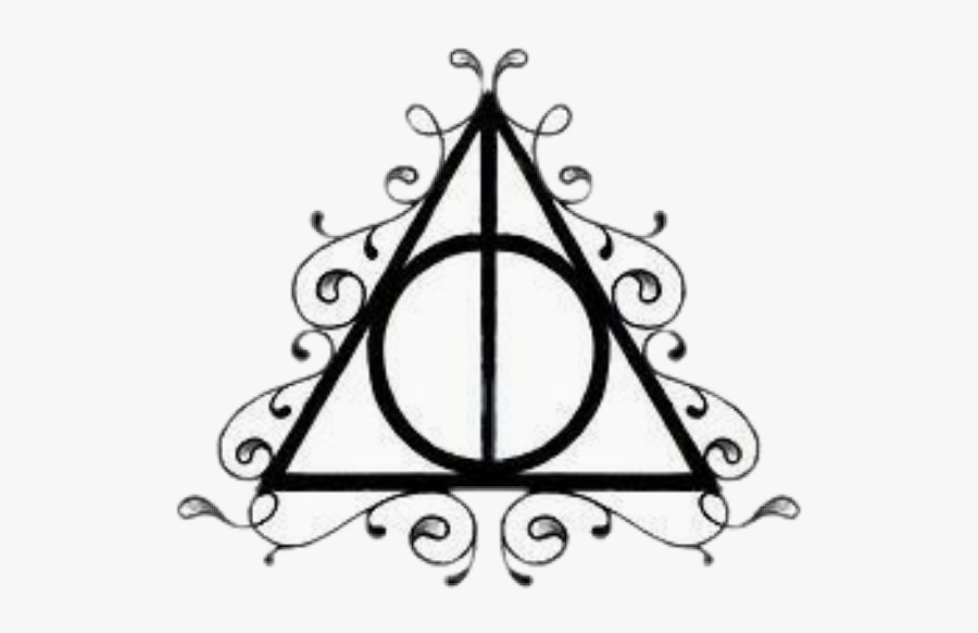 #harry Potter - Reliquias De La Muerte Dibujo, Transparent Clipart