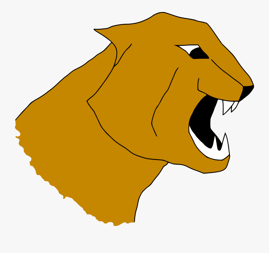 Cougar Leopard Puma Head Office - Clip Art Puma, Transparent Clipart