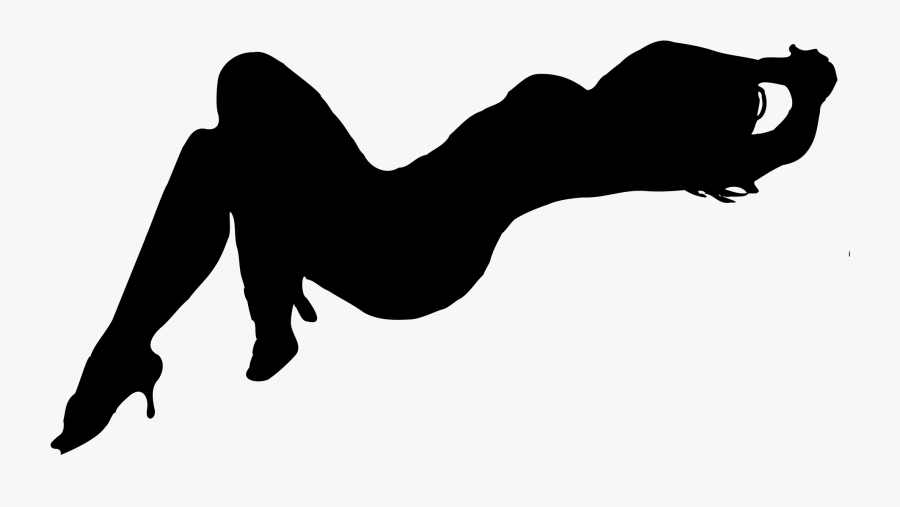 Woman Silhouette 03 - Sexy Silhouette Of A Woman, Transparent Clipart