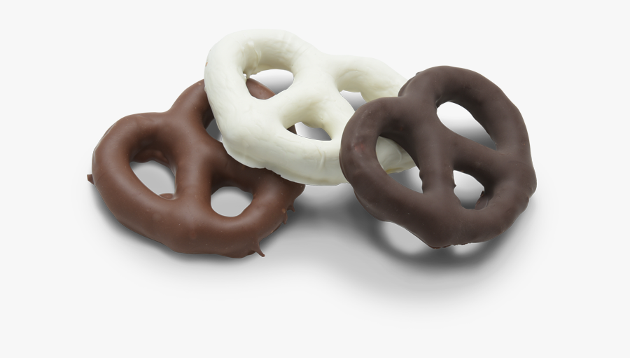 Chocolatedude Candy Store And Coffee Shop - Small Chocolate Covered Pretzel, Transparent Clipart