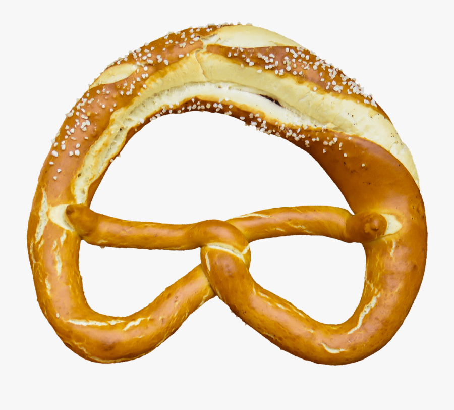 Salt On Top Part - Pretzel Transparent, Transparent Clipart