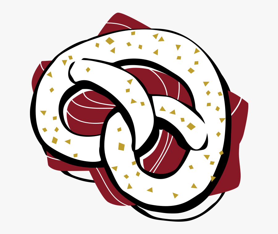 Pretzel Clip Art, Transparent Clipart