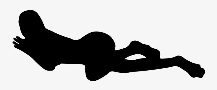 Woman Silhouette 55 Clipart, Vector Clip Art Online, - Woman Sleeping Silhouette, Transparent Clipart