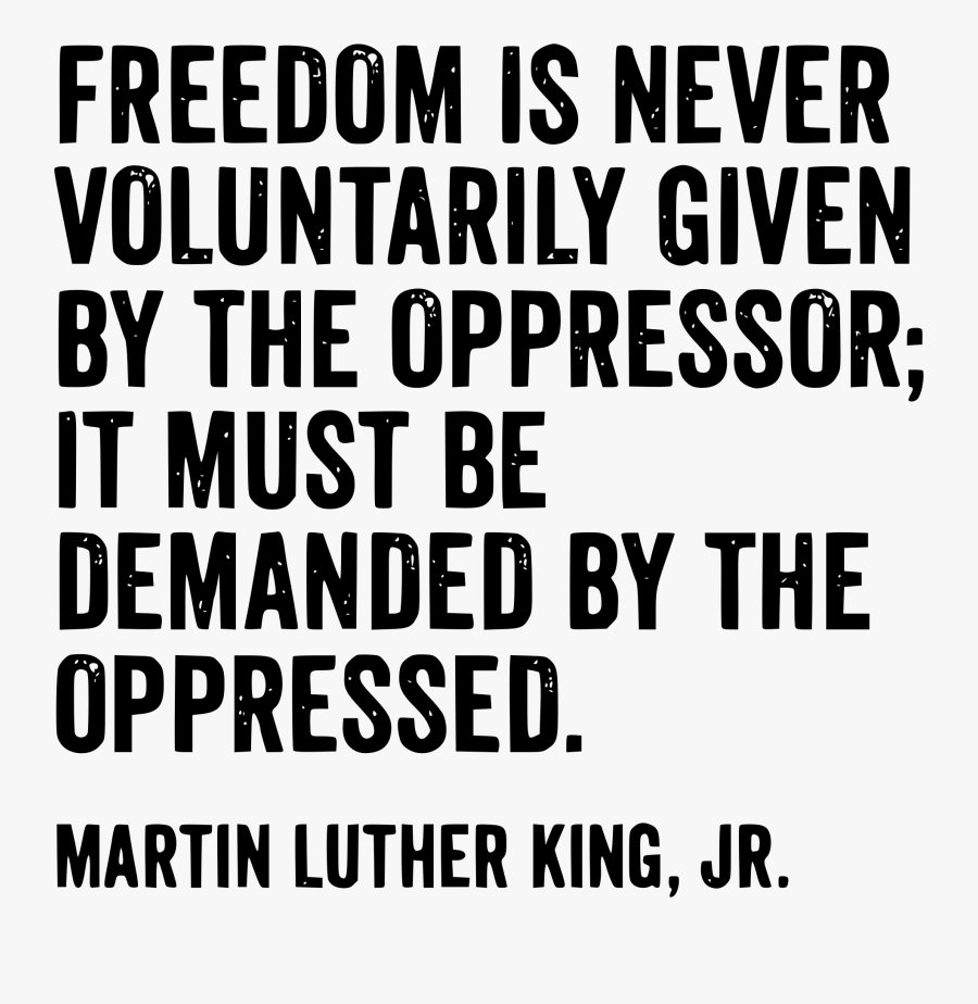 Martin Luther King Jr - Martin Luther King Jr Quotes Png, Transparent Clipart
