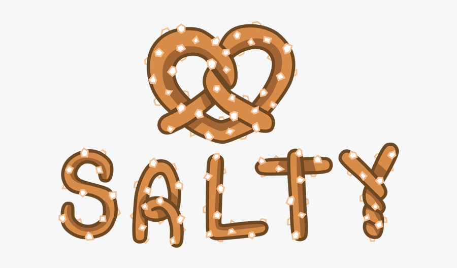 Pretzel, Transparent Clipart
